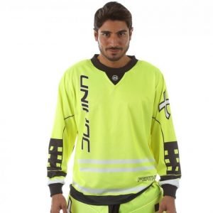 Unihoc Goalie Sweater Feather Maalivahdin Paita Keltainen